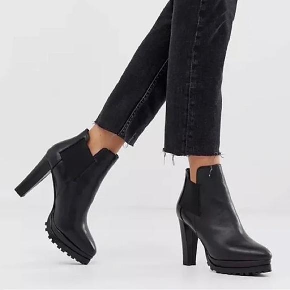 All Saints Shoes - 🔥HOST PICK🔥💣*NWOT- ALLSAINTS- Sarris Leather Boots in black- size 39/ US9